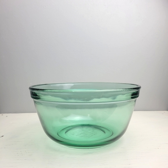 Anchor Ovenware Mixing Bowl Green Clear 2.5 Qt - Picture 8 of 13